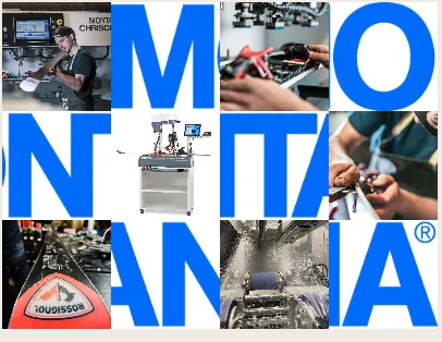 Collage der Skiwerkstatt und MONTANA-Technik