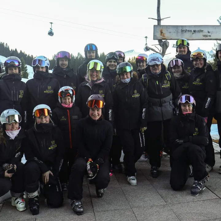Das BERGSPORT JA Team