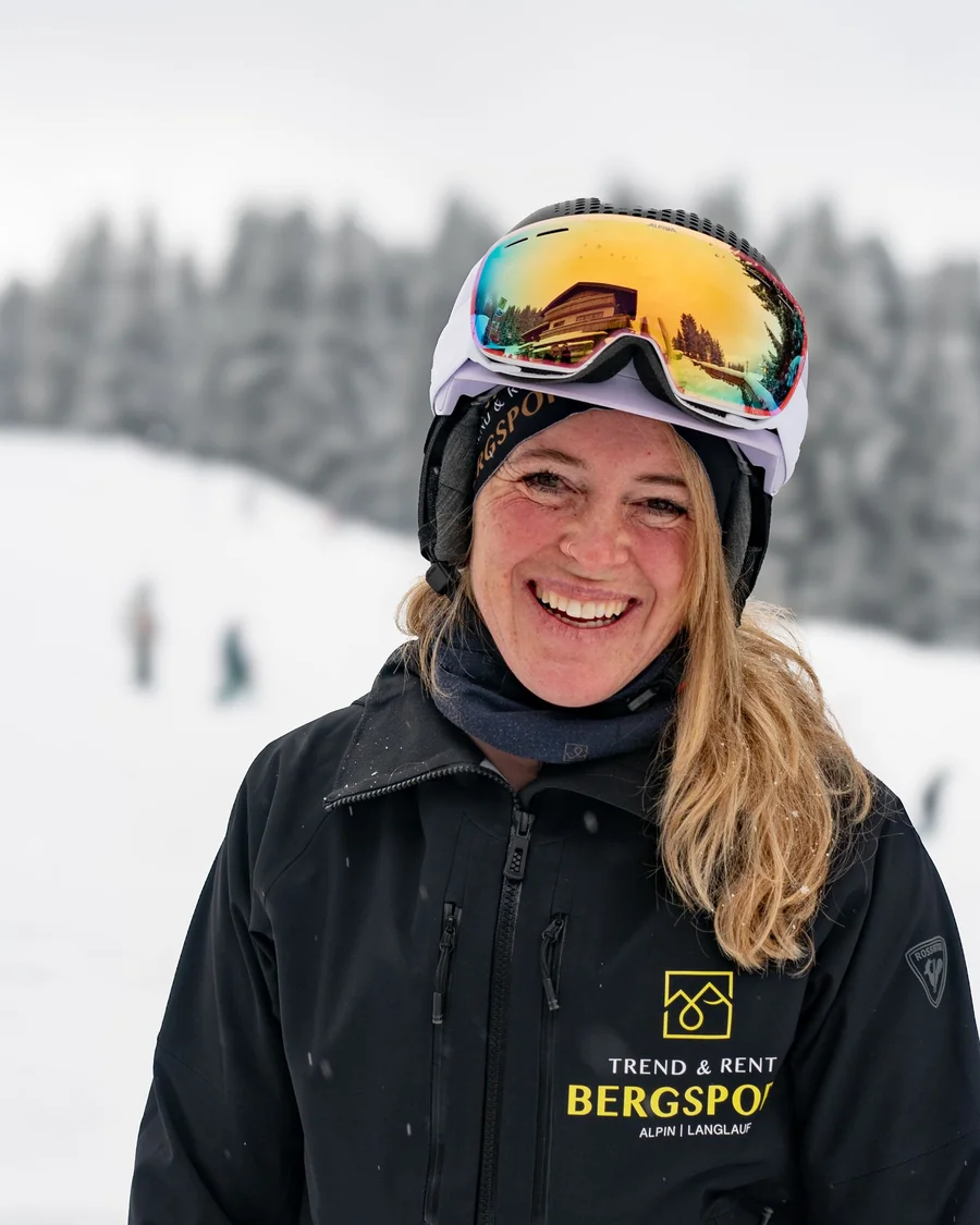 Agnes im BERGSPORT JA Team