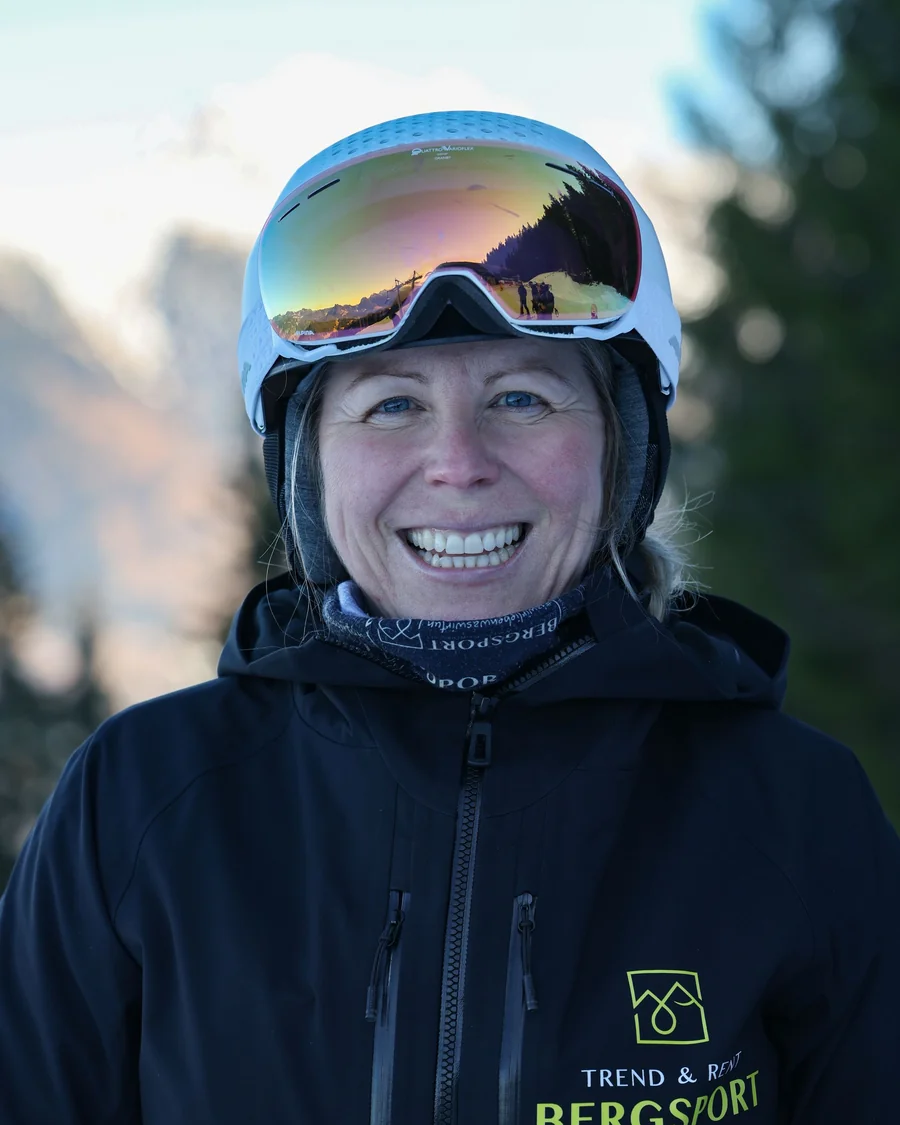 Anita im BERGSPORT JA Team