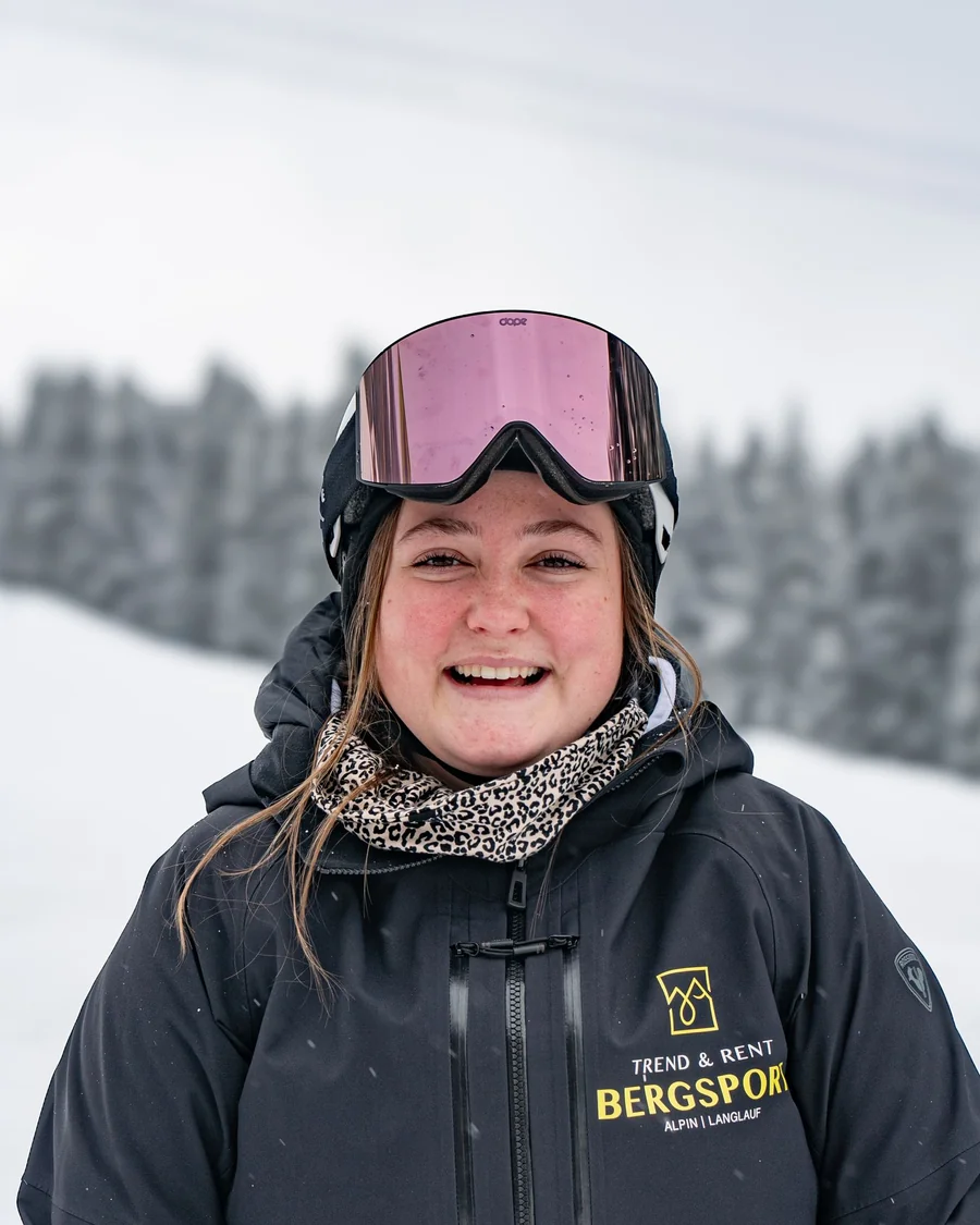 Carina im BERGSPORT JA Team