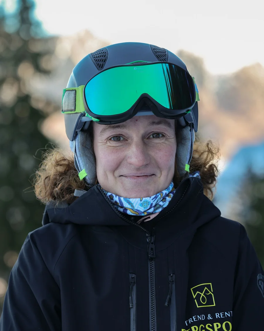 Caro im BERGSPORT JA Team