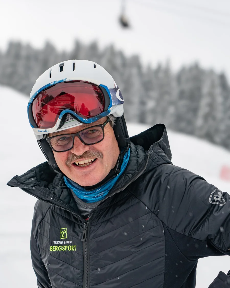 Heinzi im BERGSPORT JA Team