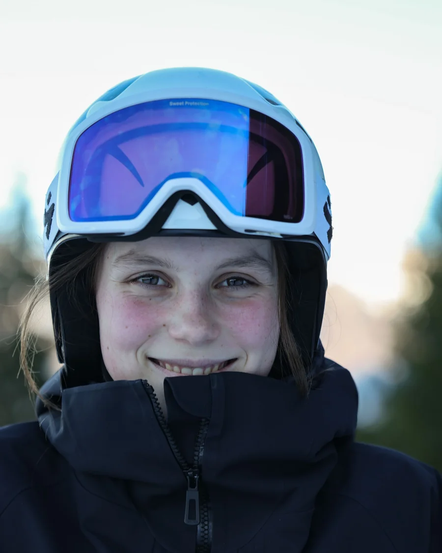 Lina im BERGSPORT JA Team