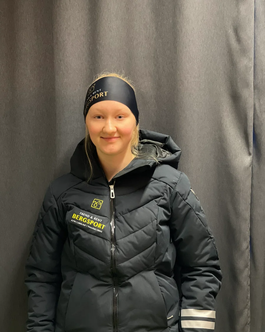 Magdalena im BERGSPORT JA Team